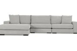 Discount Be Inspired Quick Loungebank stof Miami 01 Napels