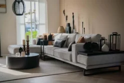 Be Inspired Quick Loungebanken^Loungebank stof Tokio 170 Kansas