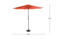 Sale Hartman tuinmeubelen Parasol New Orange 14.098.091 Sunline