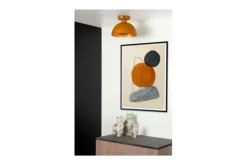 Discount Lucide Plafondlamp - okergeel Siemon