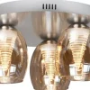 Highlight Plafondlamp^Plafondlamp Amberglas Nebula