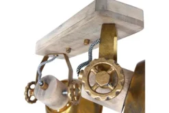Steinhauer Plafondlamp^Plafondlamp 7969BR Gearwood Mexlite