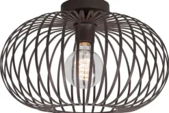 Highlight Plafondlamp^Plafondlamp Bruin Bolato