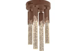 Toms Luxury Lights Plafondlamp^Plafondlamp 4-lichts Antiek Brons Maud