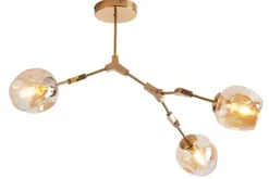 Best Toms Luxury Lights Plafondlamp 3-lichts Messing Cas