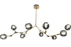 Hot Toms Luxury Lights Plafondlamp messing 9-lichts Cas