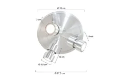 Steinhauer Plafondlamp Natasja 7905ST Natasja