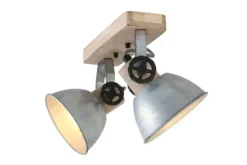 Steinhauer Plafondlamp^Plafondlamp 7969NI Gearwood Mexlite