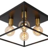 Outlet Lucide Plafondlamp Ruben