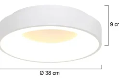 Steinhauer Plafondlamp 2562W Ringlede