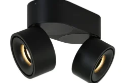 Steinhauer Spots|Plafondlamp^Plafondlamp 2674ZW Fez Black Mexlite