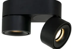 Steinhauer Spots|Plafondlamp^Plafondlamp 2674ZW Fez Black Mexlite