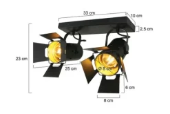Steinhauer Plafondlamp 7997ZW Mexlite