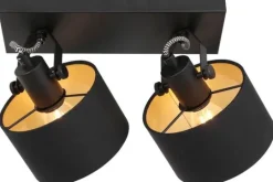 Steinhauer Spots|Plafondlamp^Plafondlamp 3334ZW Ornoir Mexlite