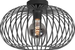 Highlight Plafondlamp^Plafondlamp Zwart Bolato