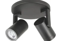 Highlight Spots^Plafondlamp Zwart Halo