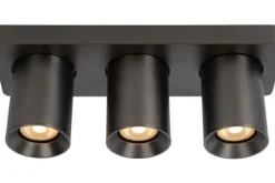 Lucide Spots|Plafondlamp^Plafondspot Zwart Staal Nigel