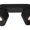 Lucide Plafondspot Zwart Trigono