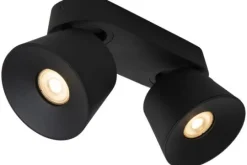 Lucide Plafondspot Zwart Trigono