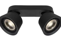 Clearance Lucide Plafondspot Zwart Trigono