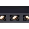 Clearance Lucide Plafondspot Zwart Xirax