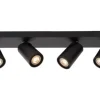 Outlet Lucide Plafondspot Zwart Xyrus