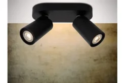 Lucide Plafondspot Zwart Xyrus