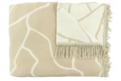 Claudi Plaids^Plaid Naturel Lineas  |