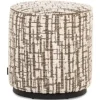 Richmond Interiors Poefen^Poef 213297 Cream Dalia Lexie