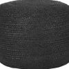 New Label51 Poef Zwart SH-24.091 Jute