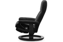 Stressless Relaxstoelen|Draaifauteuils^Relaxfauteuil + hocker Consul Classic |