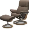 Stressless Relaxstoelen|Draaifauteuils^Relaxfauteuil + hocker Mayfair Signature |