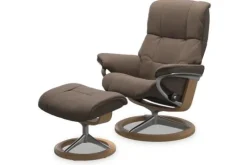 Stressless Relaxstoelen|Draaifauteuils^Relaxfauteuil + hocker Mayfair Signature |