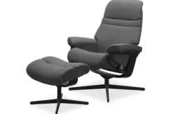 Outlet Stressless Relaxfauteuil + hocker Sunrise Cross |