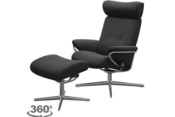 Stressless Relaxstoelen|Draaifauteuils^Relaxfauteuil Berlin LowBack met hoofdsteun |