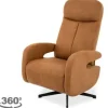 Relaxstoelen|Draaifauteuils^Relaxfauteuil Cognac CM-55.045 Esbjerg