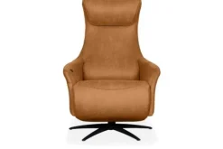 Relaxstoelen|Draaifauteuils^Relaxfauteuil Cognac SX-84.023 Lund