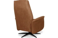 Label51 Relaxstoelen|Draaifauteuils^Relaxfauteuil Cognac SX-84.017 Stockholm