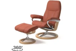 Stressless Relaxstoelen|Draaifauteuils^Relaxfauteuil Consul Signature |