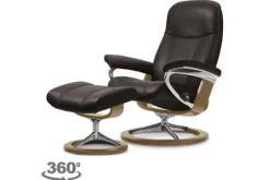 Stressless Relaxstoelen|Draaifauteuils^Relaxfauteuil Consul Signature |