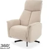 Relaxstoelen^Relaxfauteuil Naturel CM-55.057 Aarhus