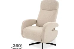 Relaxstoelen|Draaifauteuils^Relaxfauteuil Naturel CM-55.048 Esbjerg