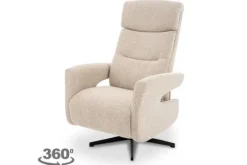 Label51 Relaxstoelen|Draaifauteuils^Relaxfauteuil Naturel CM-55.051 Copenhagen