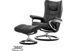Stressless Relaxstoelen|Draaifauteuils^Relaxfauteuil Wing Signature |
