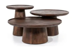 Eleonora Meubelen Salontafel 95654 - bruin Ron