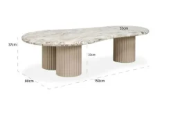 Clearance Richmond Interiors Salontafel 212369 Coronel