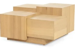 Eleonora Meubelen Salontafels^Salontafel 96386 naturel Quinten
