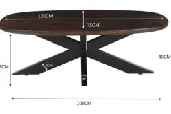 Livingfurn Salontafels^Salontafel Brown Jesper