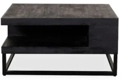 Outlet Label51 Salontafel Zwart AC-49.114 Cube