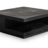 Sale Label51 Salontafel Zwart AC-49.112 Square